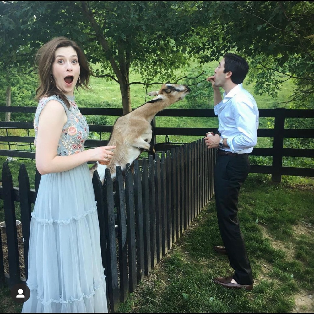 Needle & Thread maxi dress